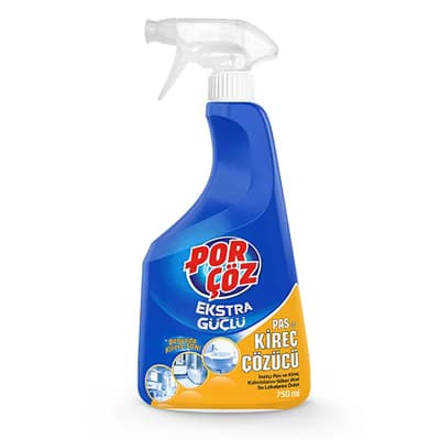 Porçöz Kireç Çözücü Sprey 750 ml - Gratis