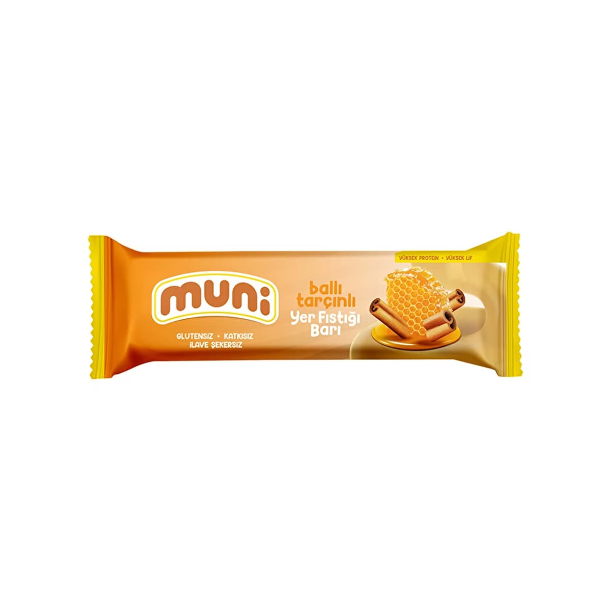Muni Ballı Tarçınlı Yer Fıstığı Barı 40 gr - Gratis
