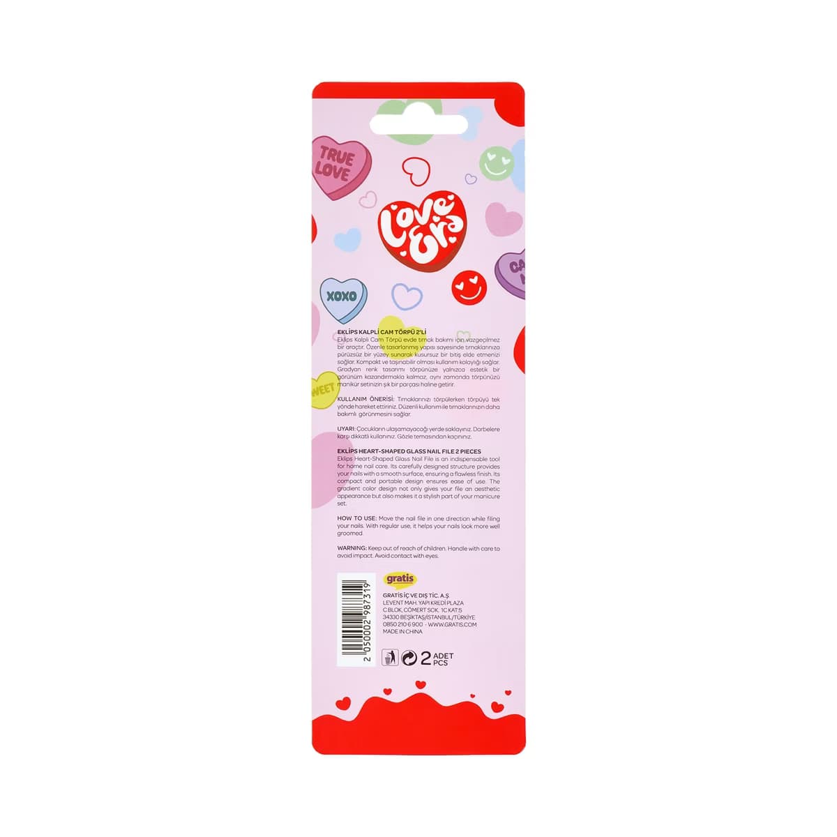 Eklips Kalpli Cam Törpü 2'li - Gratis 3