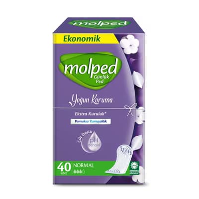 Molped Günlük Ped Normal 40'lı - Gratis
