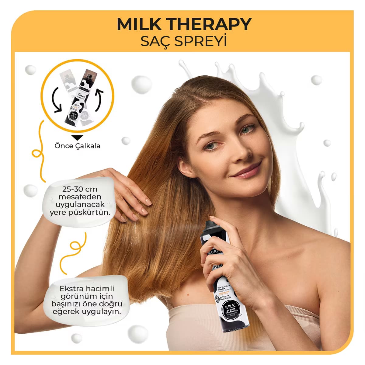 Morfose Milk Therapy Saç Spreyi 250 ml 4