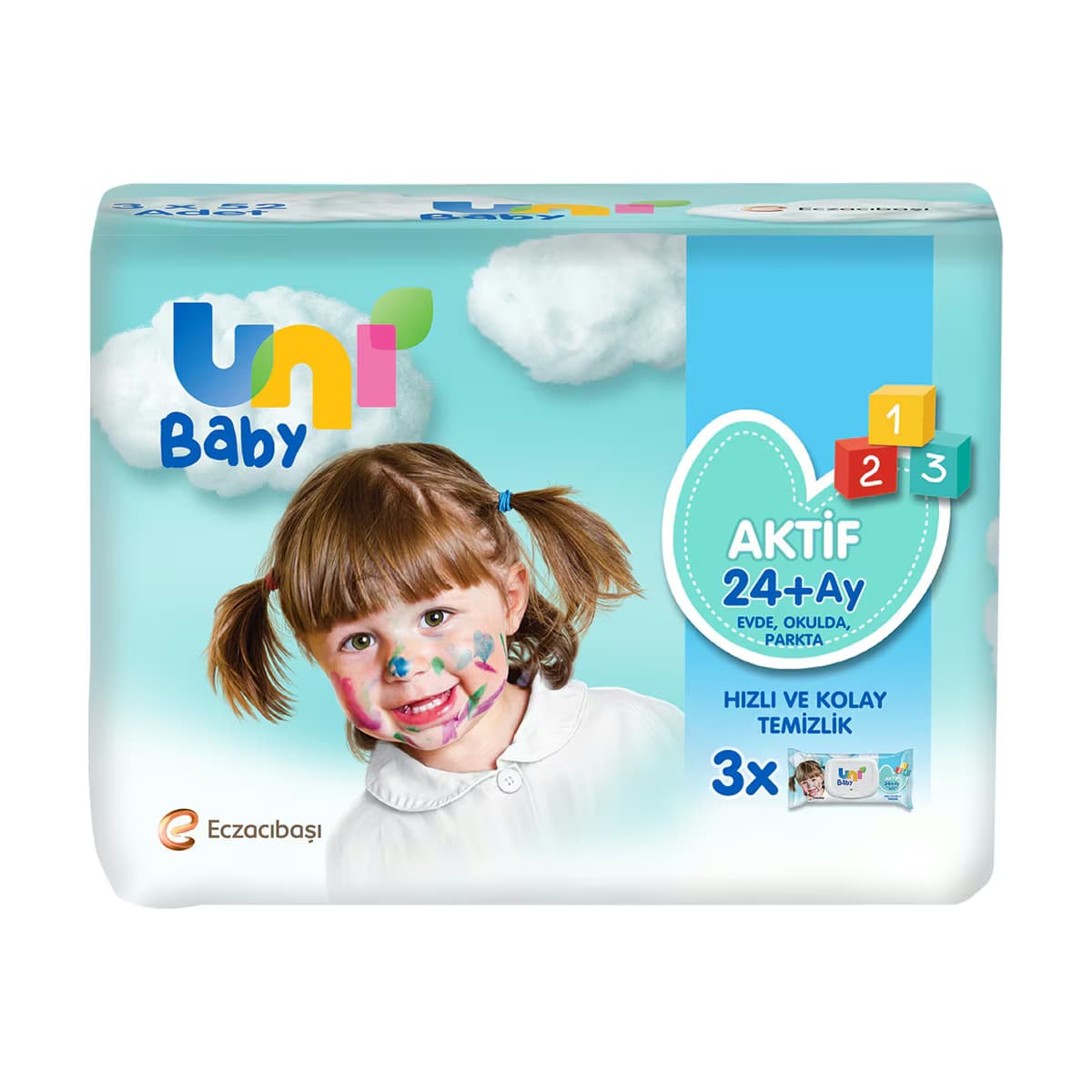 Uni Islak Mendil Aktif Simple Clean 3x52 2