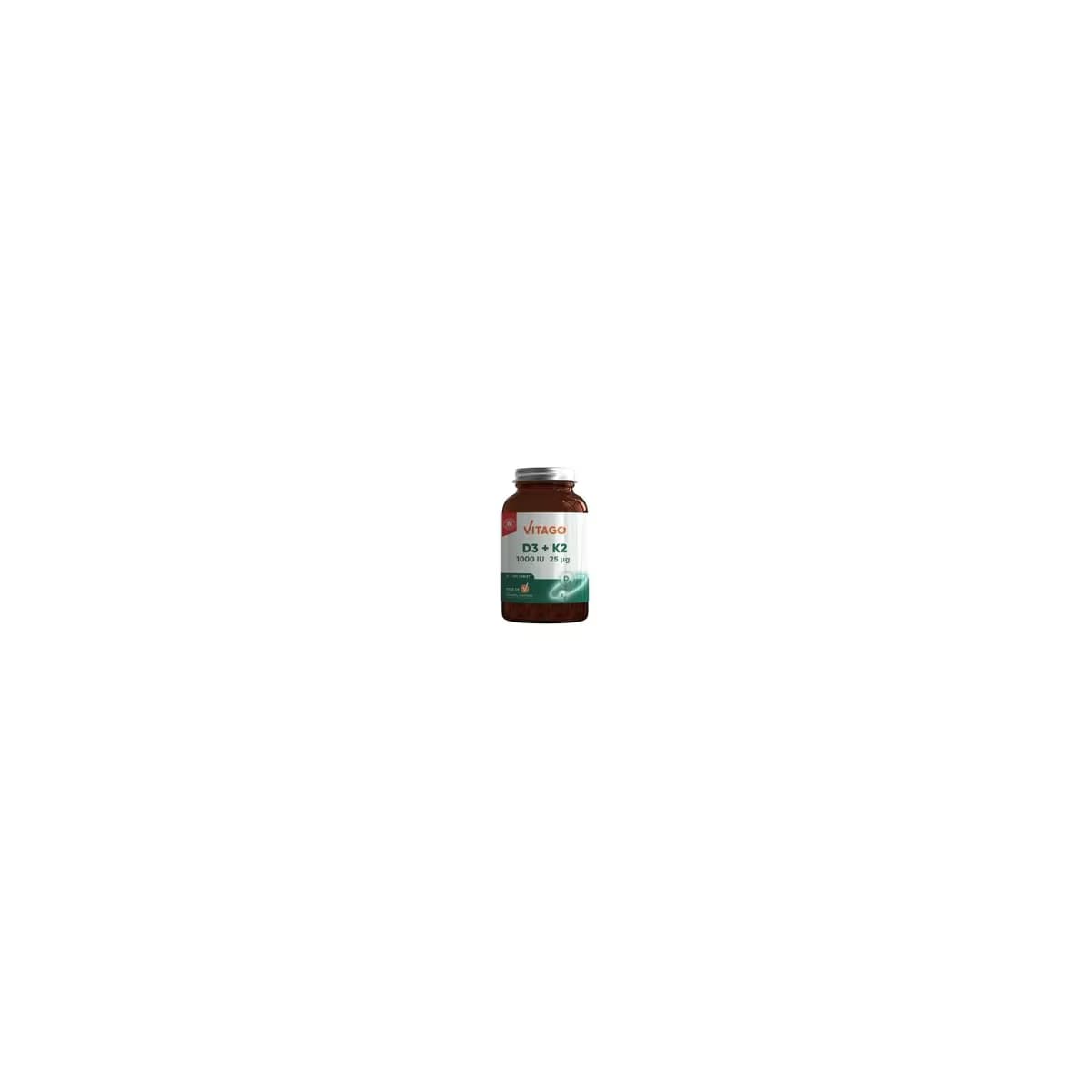 Vitago Vitamin D3 & K2 Tablet 100'lü 3