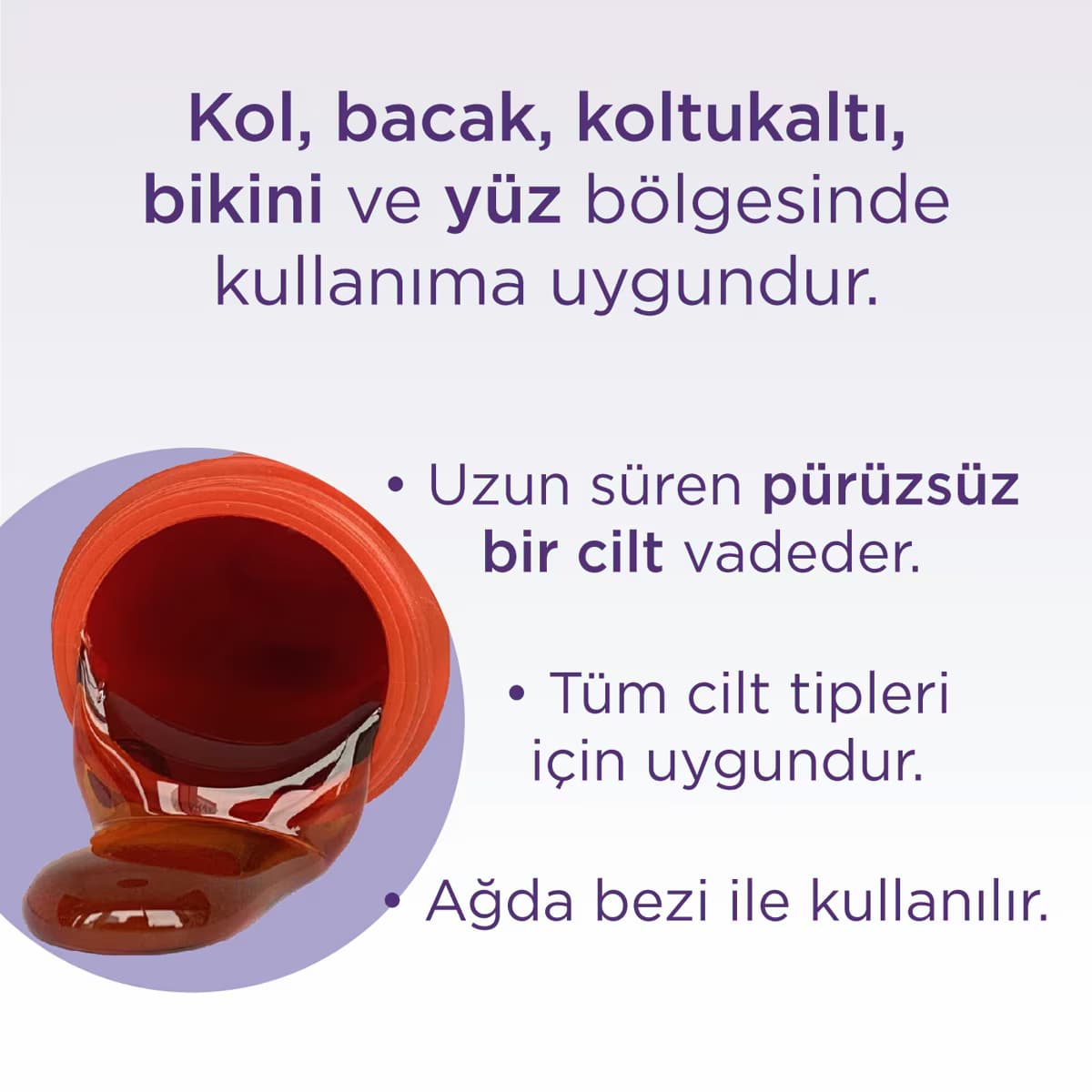 Sesu Ilık Ağda Turuncu 250 gr 4