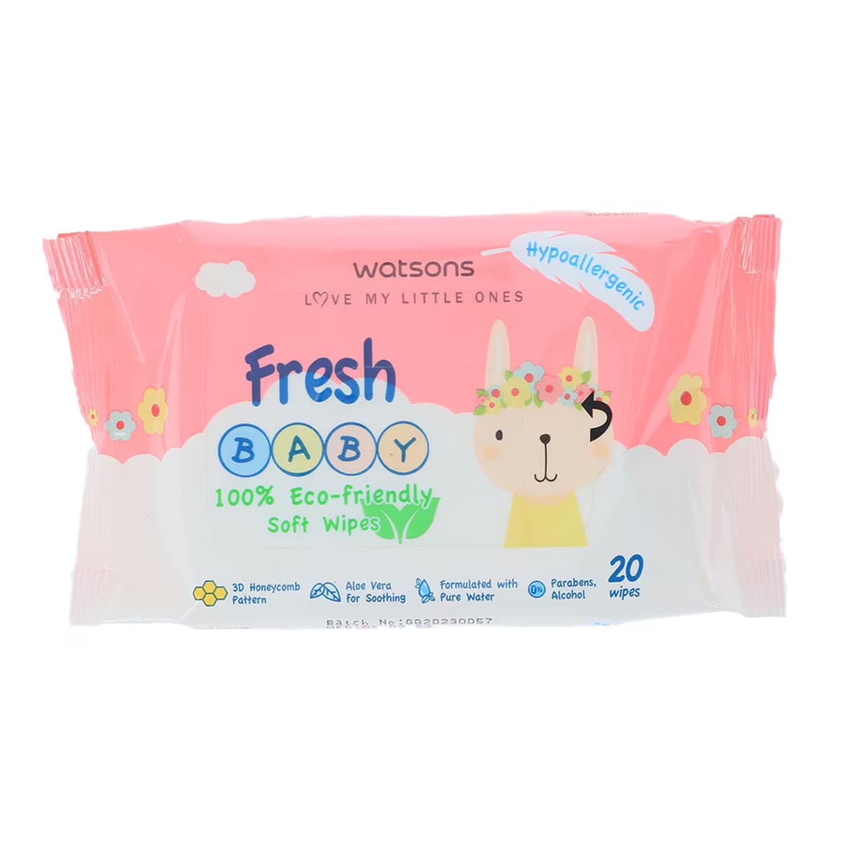 Watsons Fresh Bebek Islak Mendil 20 Adet 2