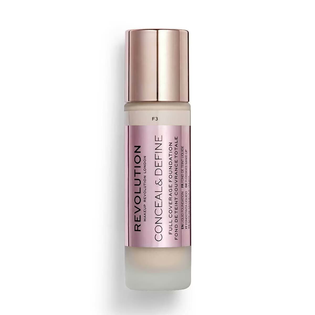 Revolution Conceal & Define Fondöten F3 5