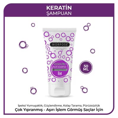 Morfose Keratin Şampuan 50 ml
