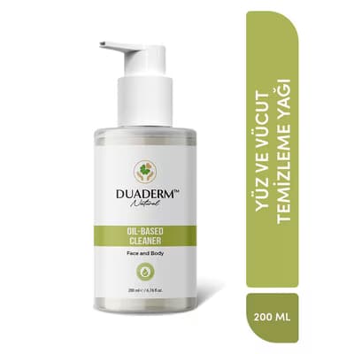 Duaderm Yağ Bazlı Temzileyici 200 ml