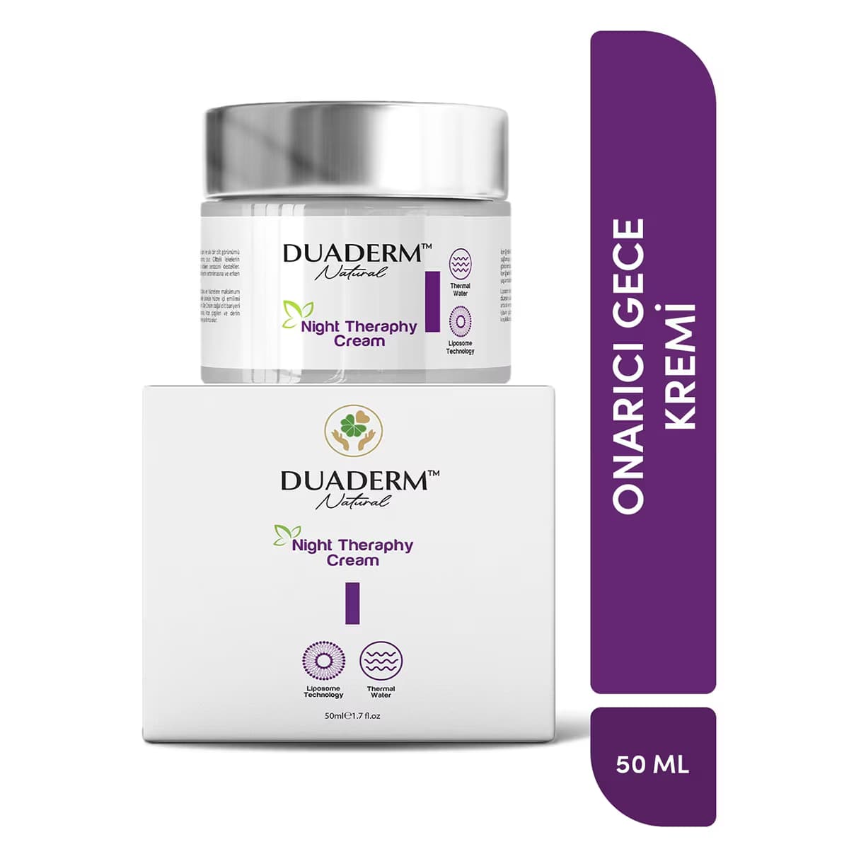 Duaderm Lipozom Gece Kremi 50 ml