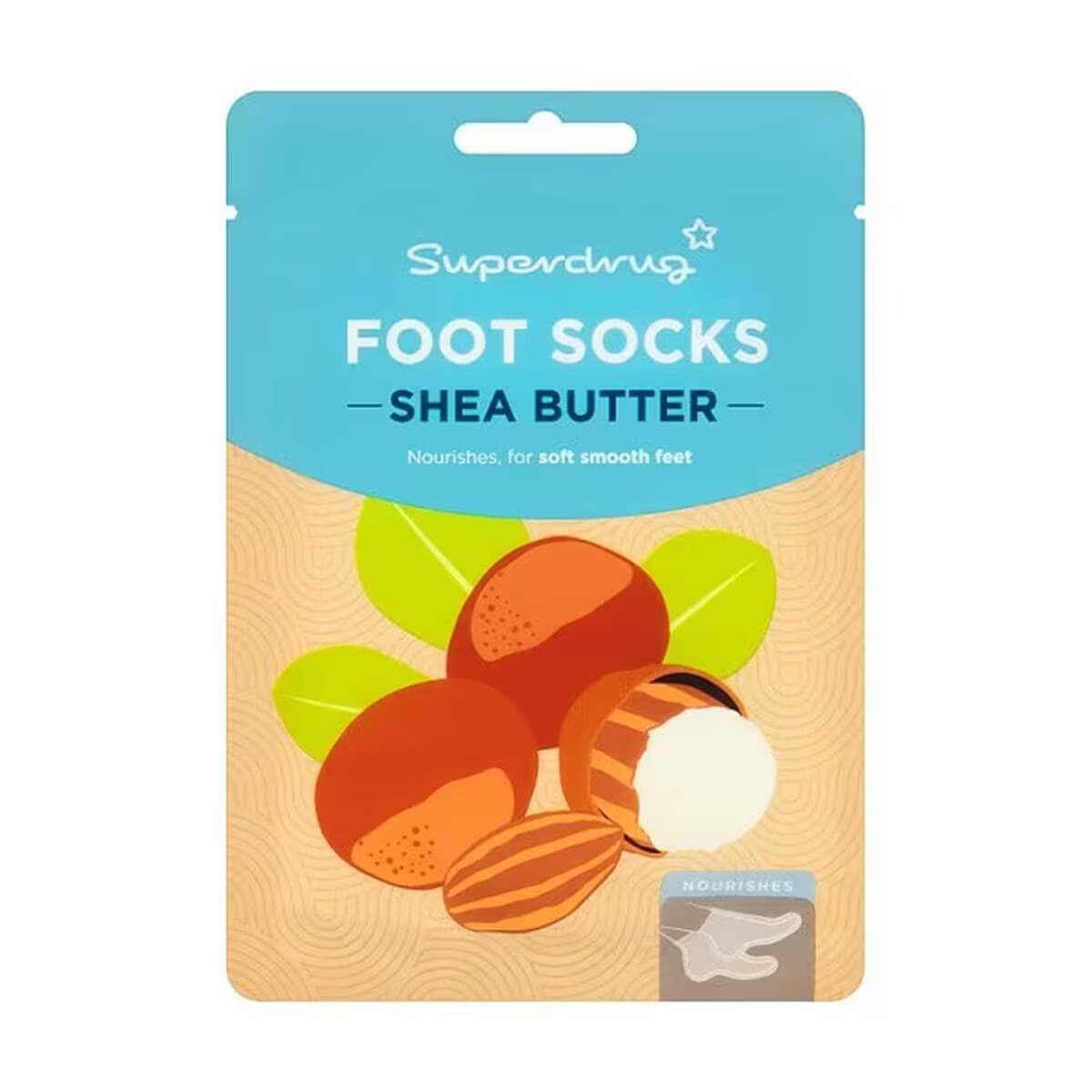Superdrug Shea Yağı Ayak Maskesi 1 Adet 2