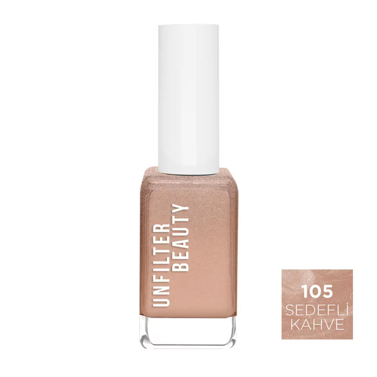 Unfilter Beauty Oje Sedefli Kahve No: 105 4