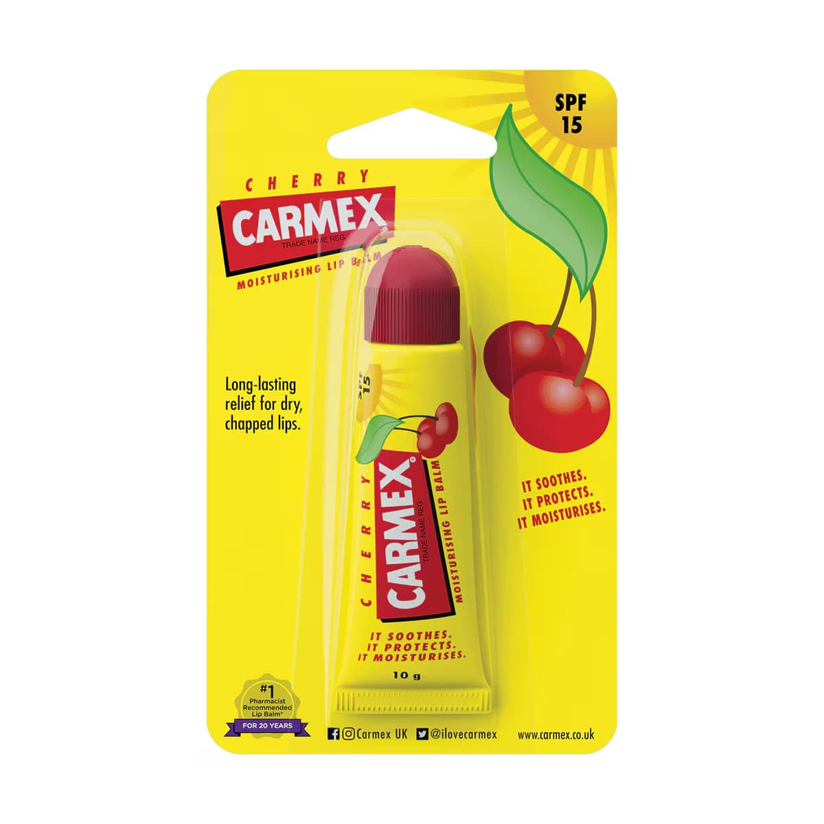 Carmex Vişne Dudak Balmı 10 gr 4