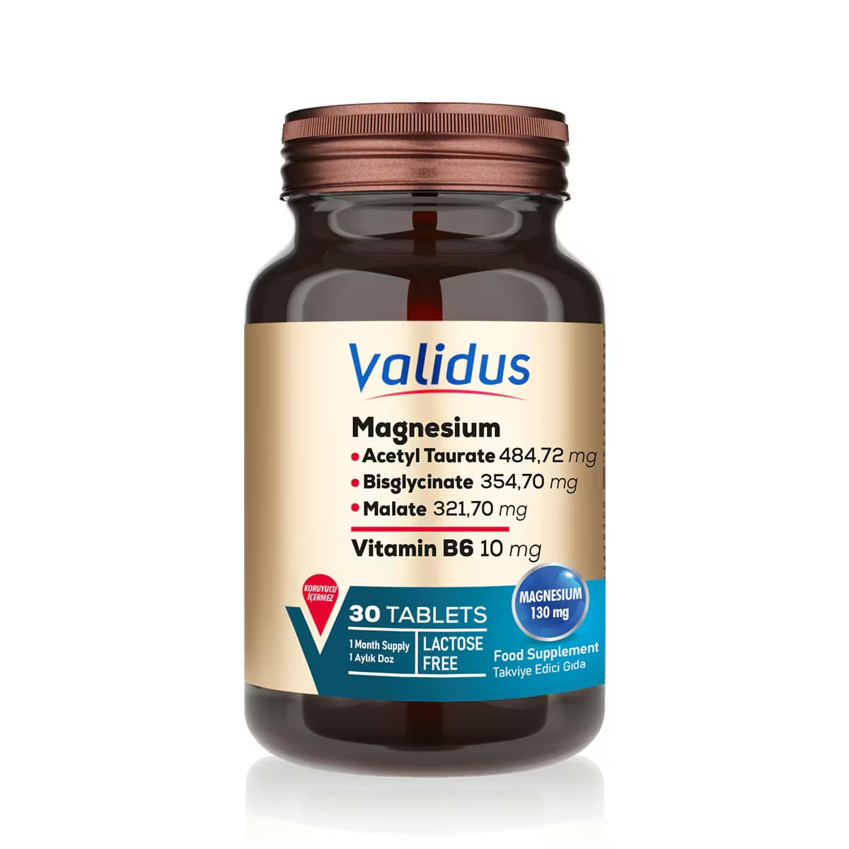 Validus Magnezyum Komplex Tablet 30 Adet 3