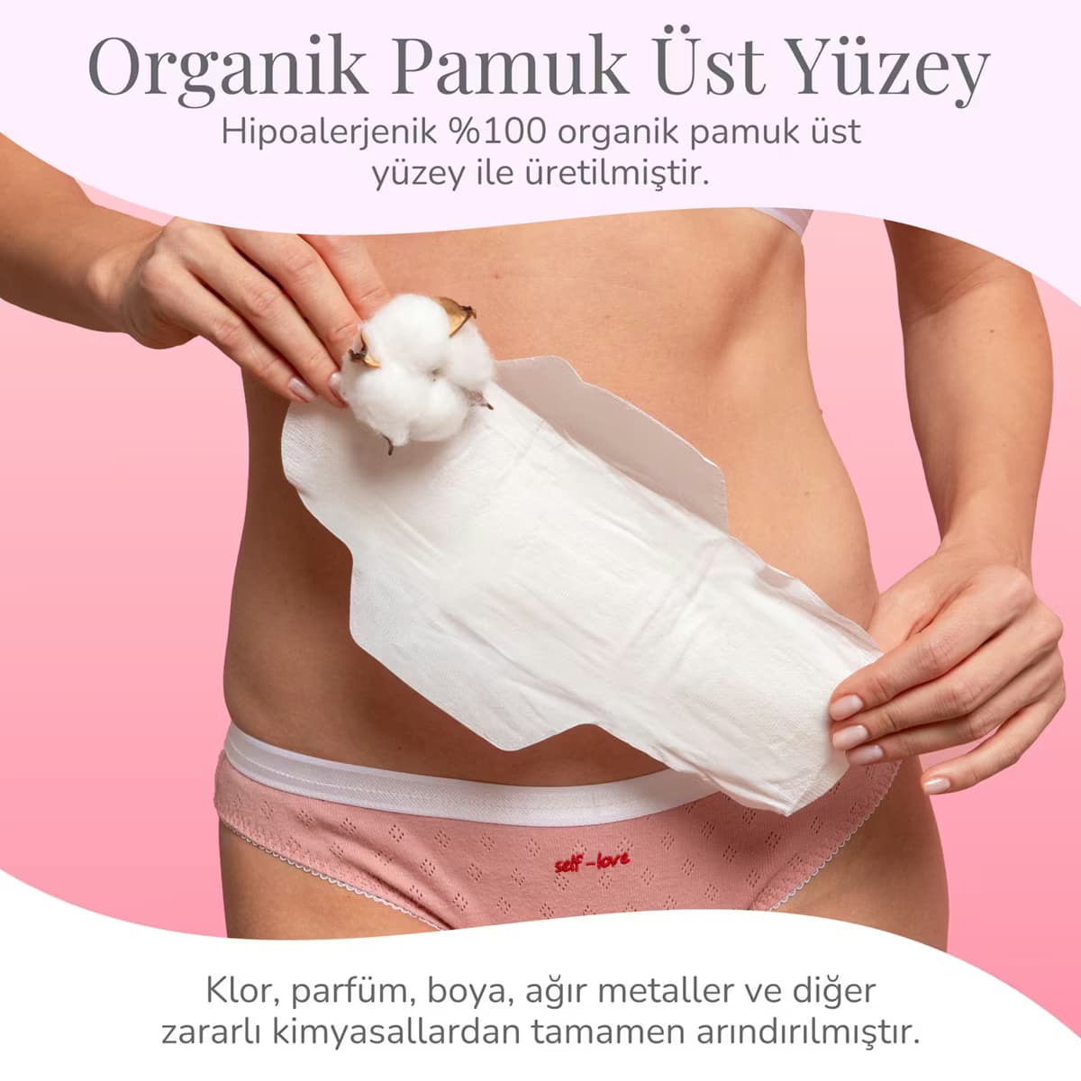 Enroush Organik Ped  Süper 10'lu 3