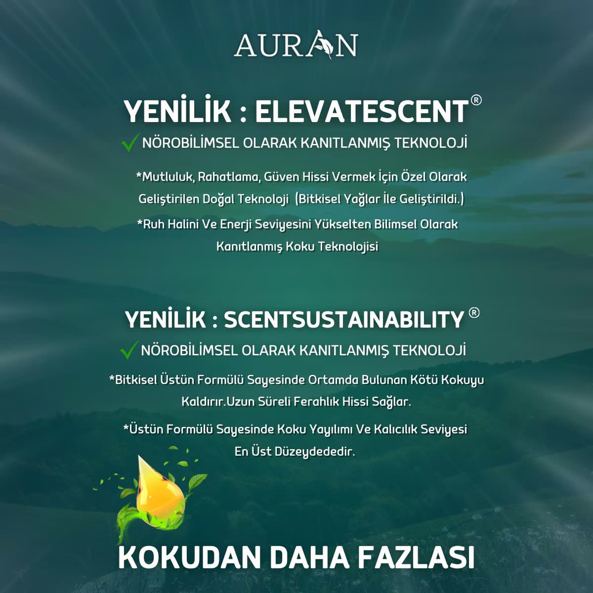 Auran Uçucu Koku Yağı Nefes Açıcı 10 ml 3