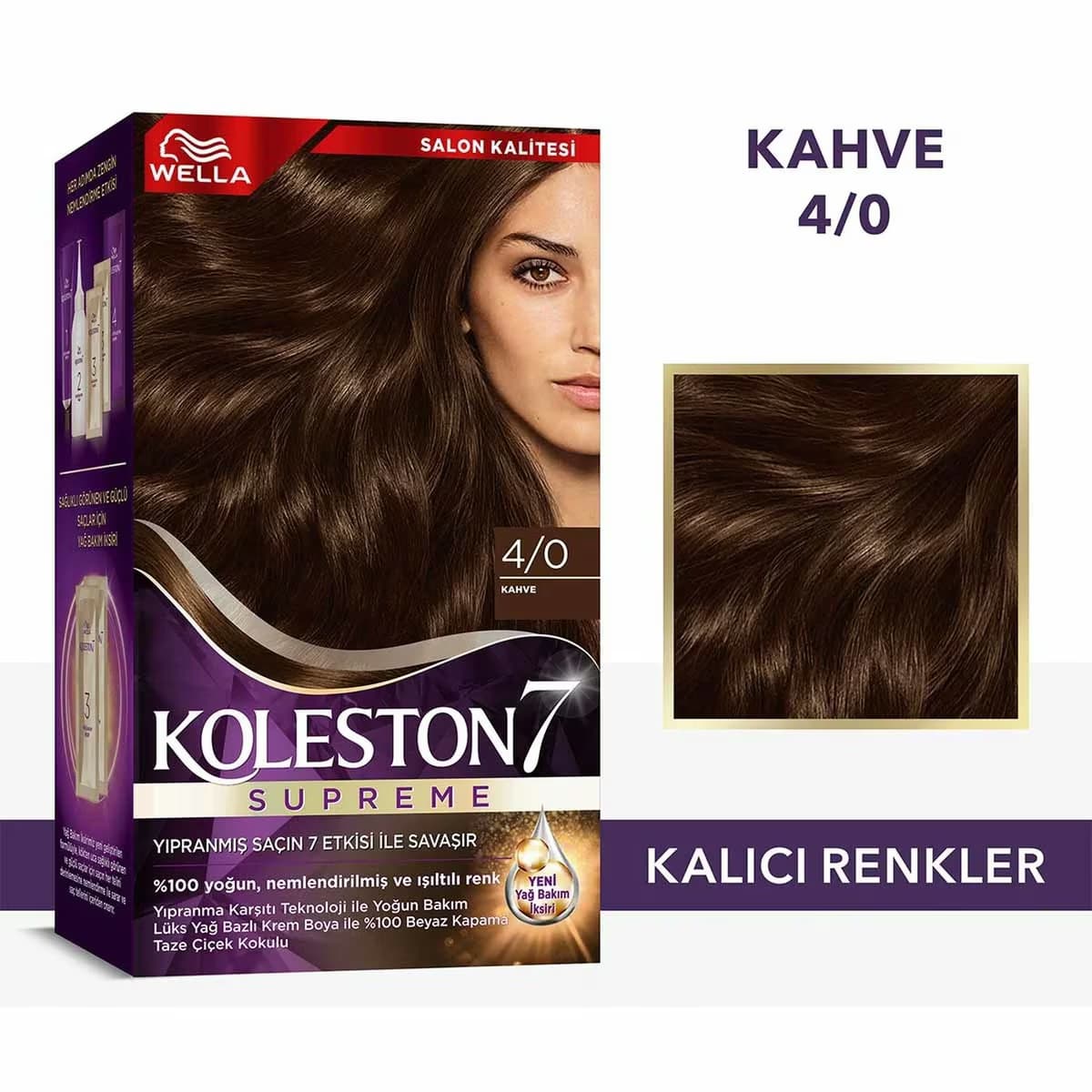 Koleston Wella Supreme Saç Boyası 4/0 Kahve 2