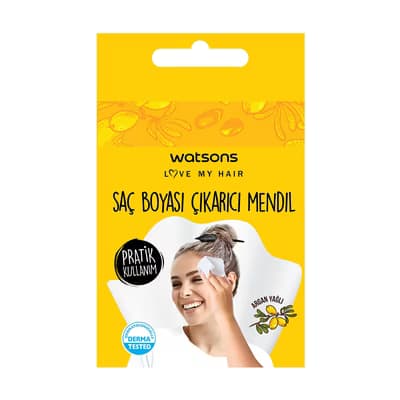 Watsons Saç Boyası Çıkarıcı Mendil 6 Adet