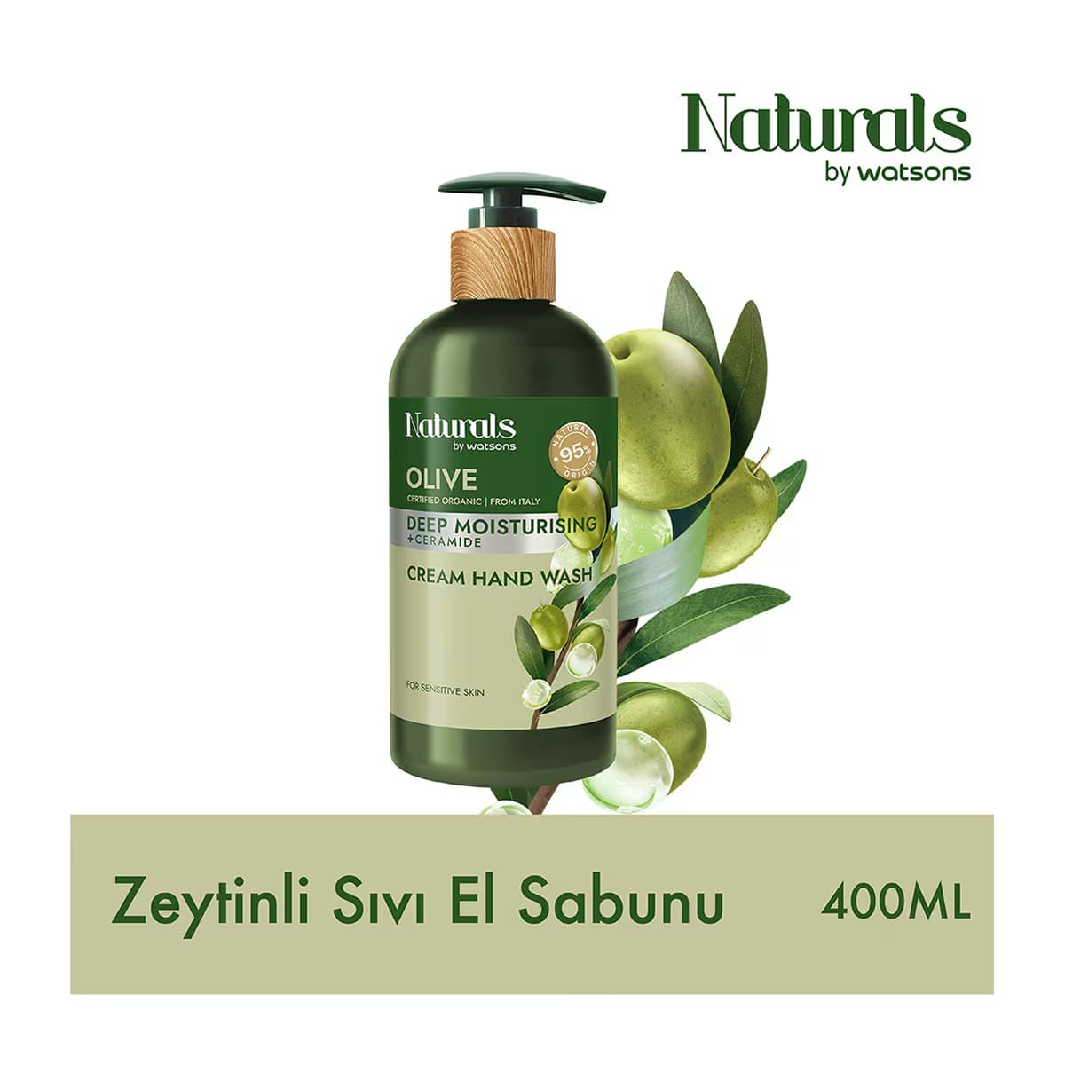 Naturals By Watsons Olive Sıvı Sabun 400 ml