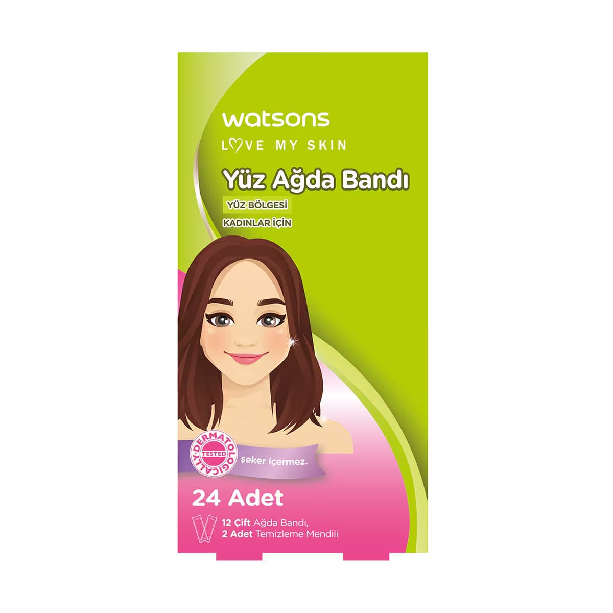 Watsons Yüz Ağda Bandı 24 Adet 2