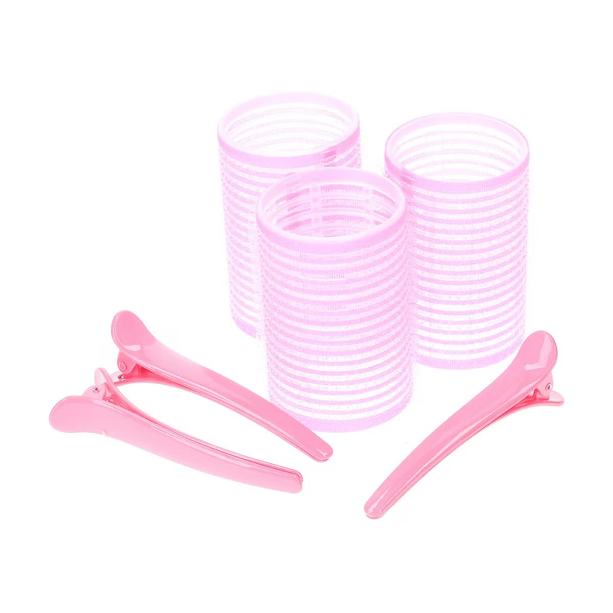 Miine Bigudi Tokali Pembe 6'lı 4