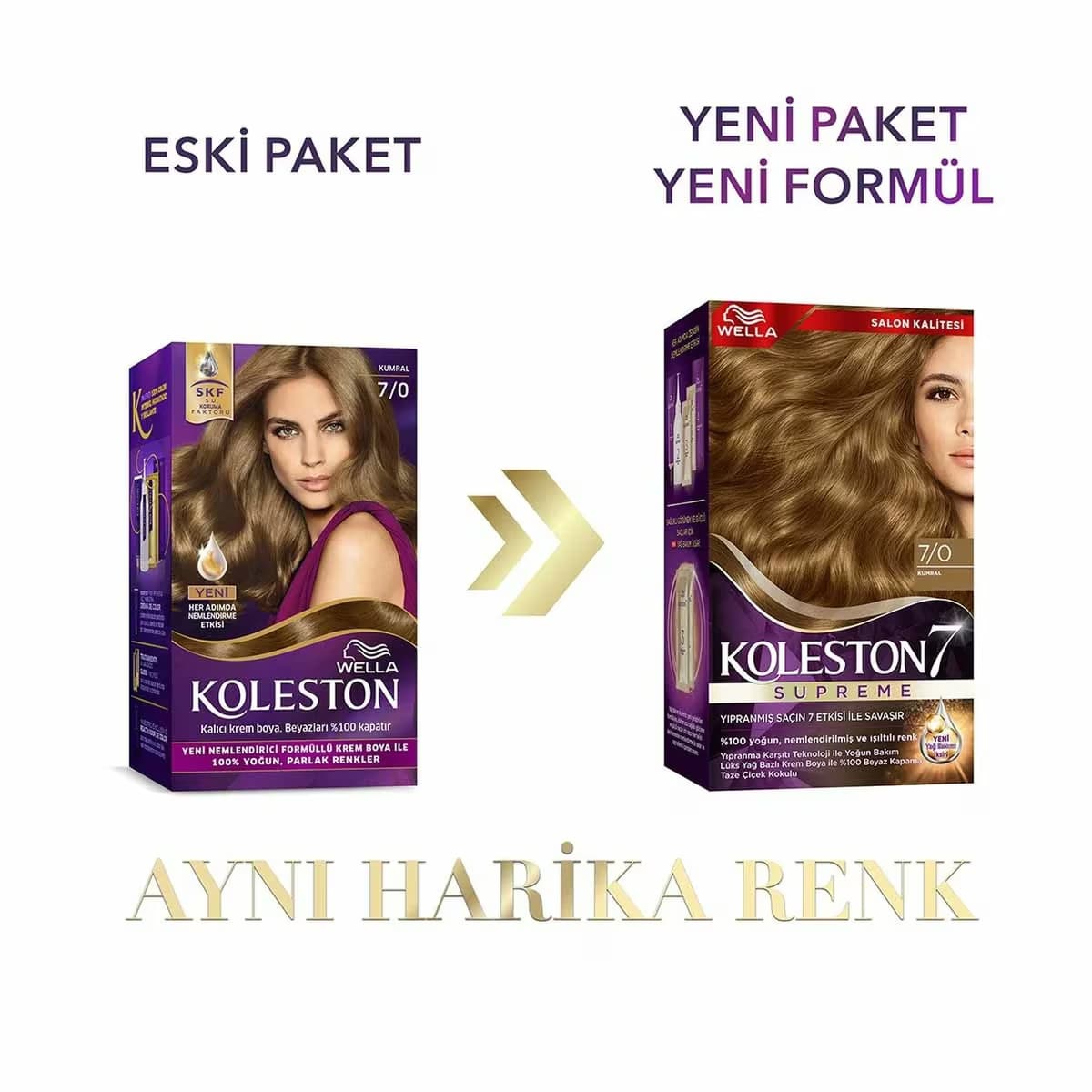 Koleston Wella Supreme Saç Boyası 7/0 Kumral 3