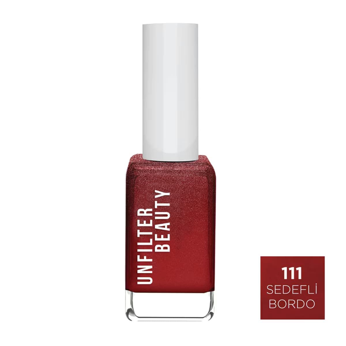 Unfilter Beauty Oje Sedefli Bordo 111 4