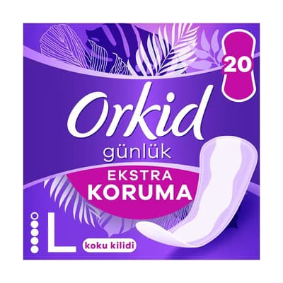 Orkid Günlük Ped Uzun 20'li