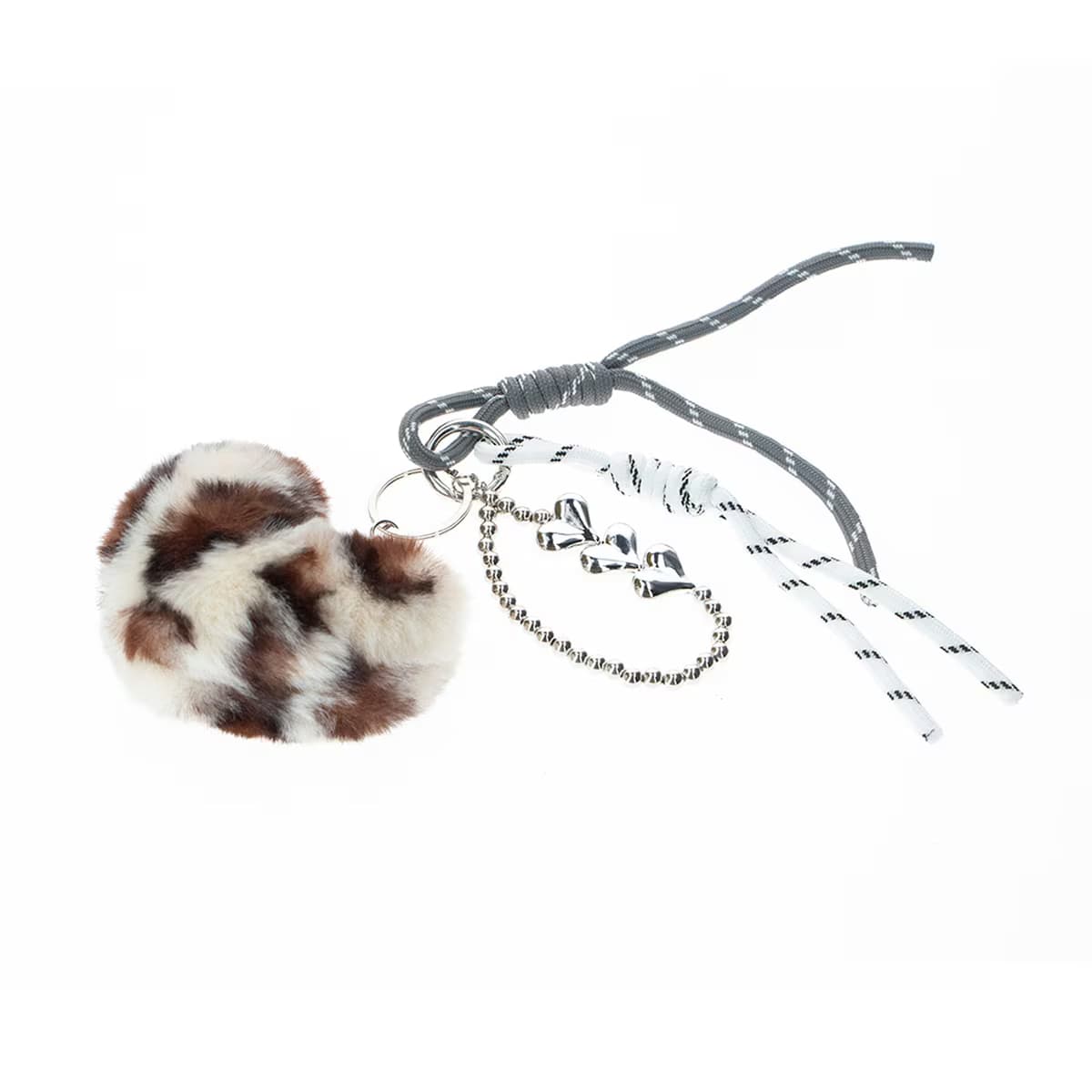 Miine Peluş Kalpli Çanta Charmı 2