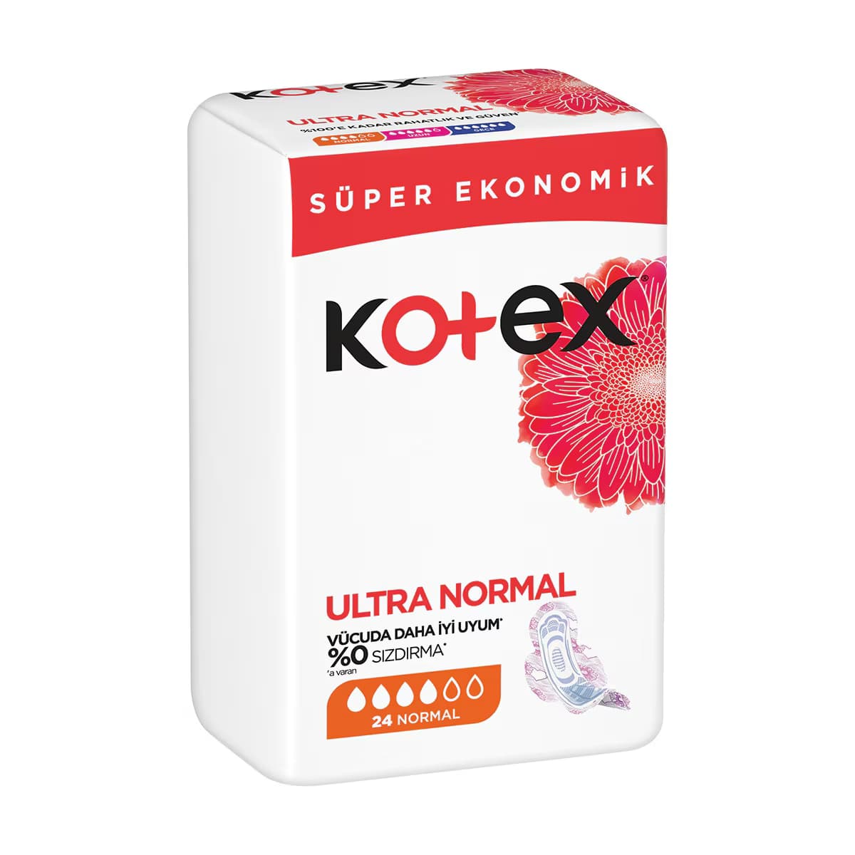 Kotex Ultra Quadro Normal 24 adet 2