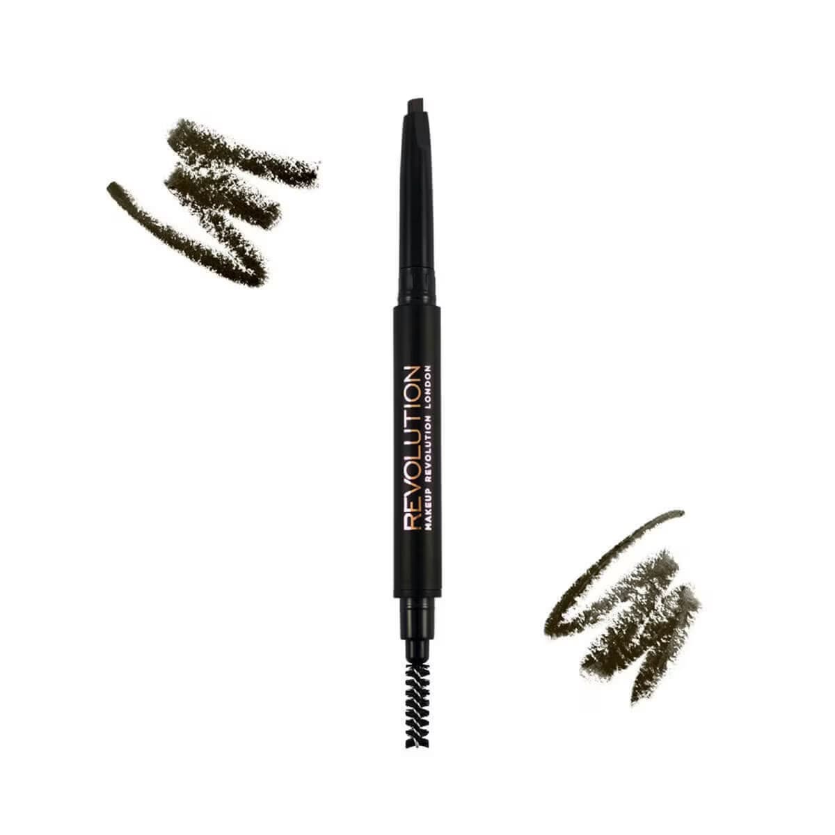 Revolution Duo Brow Kalem Dark Brown