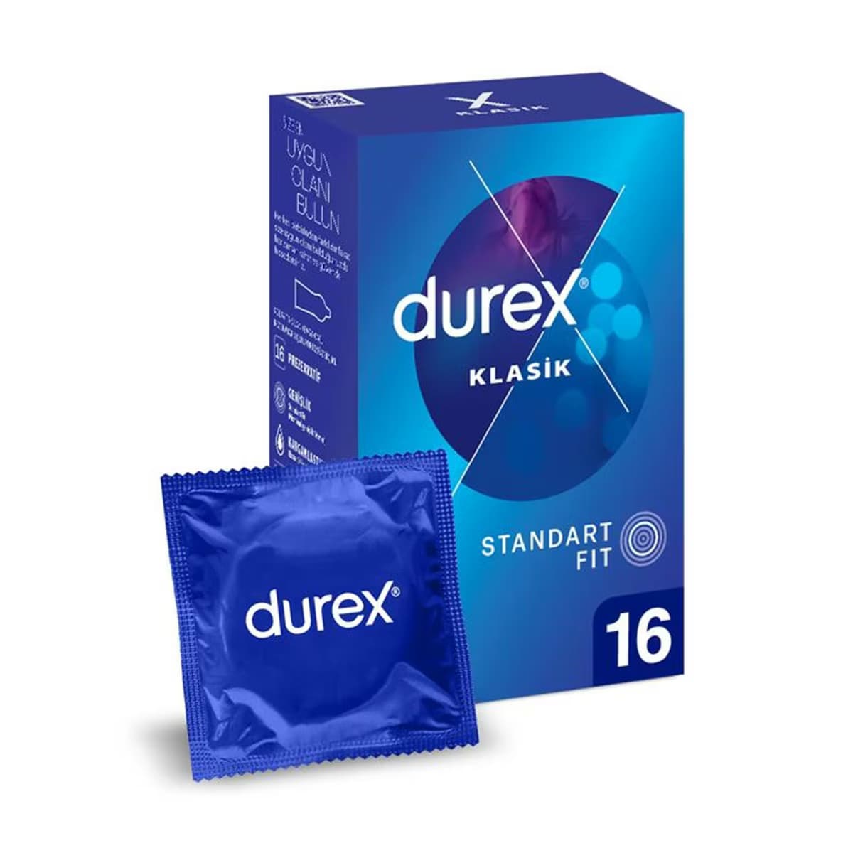 Durex Klasik Prezervatif 16'lı 2