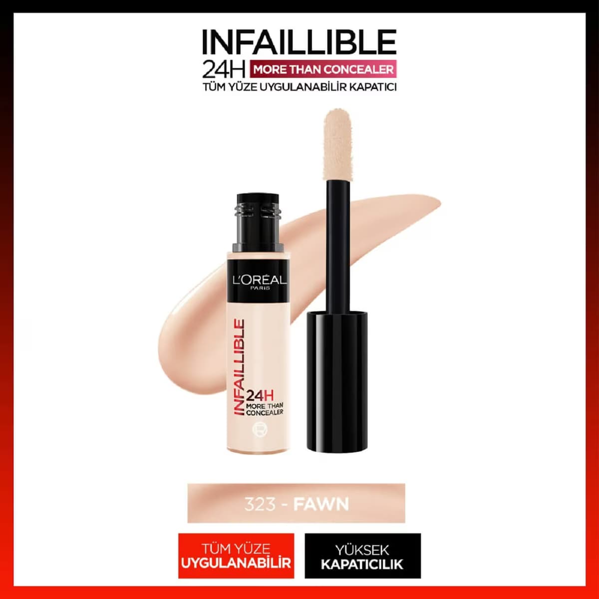 L’Oréal Paris Likit Kapatıcı 323 Fawn 1 Adet 2
