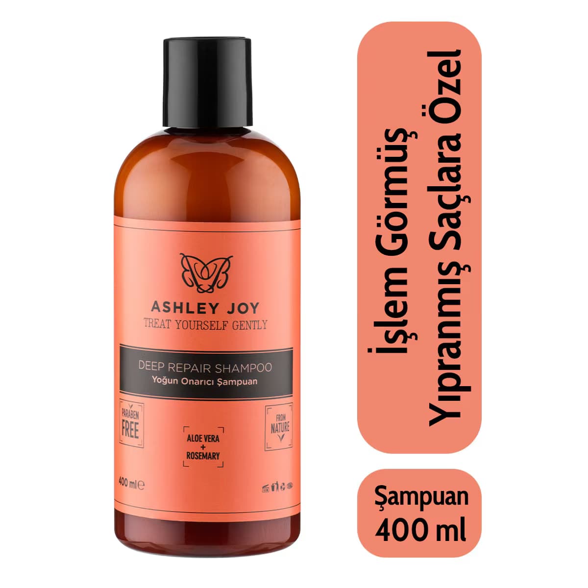 Ashley Joy Yoğun Onarıcı Şampuan 400 ml 5