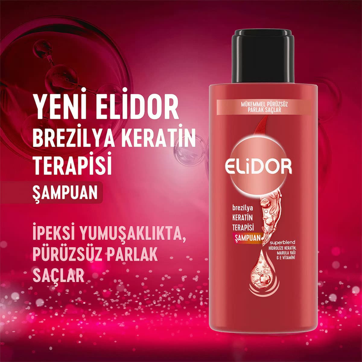 Elidor Keratin Saç Bakım Seti Seyahat Boy 3
