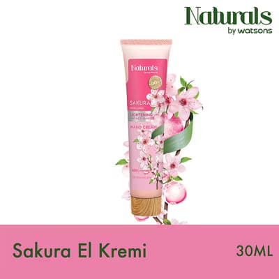 Naturals By Watsons Sakura El Kremi 30 ml