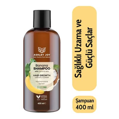 Ashley Joy Banana Şampuan 400 ml