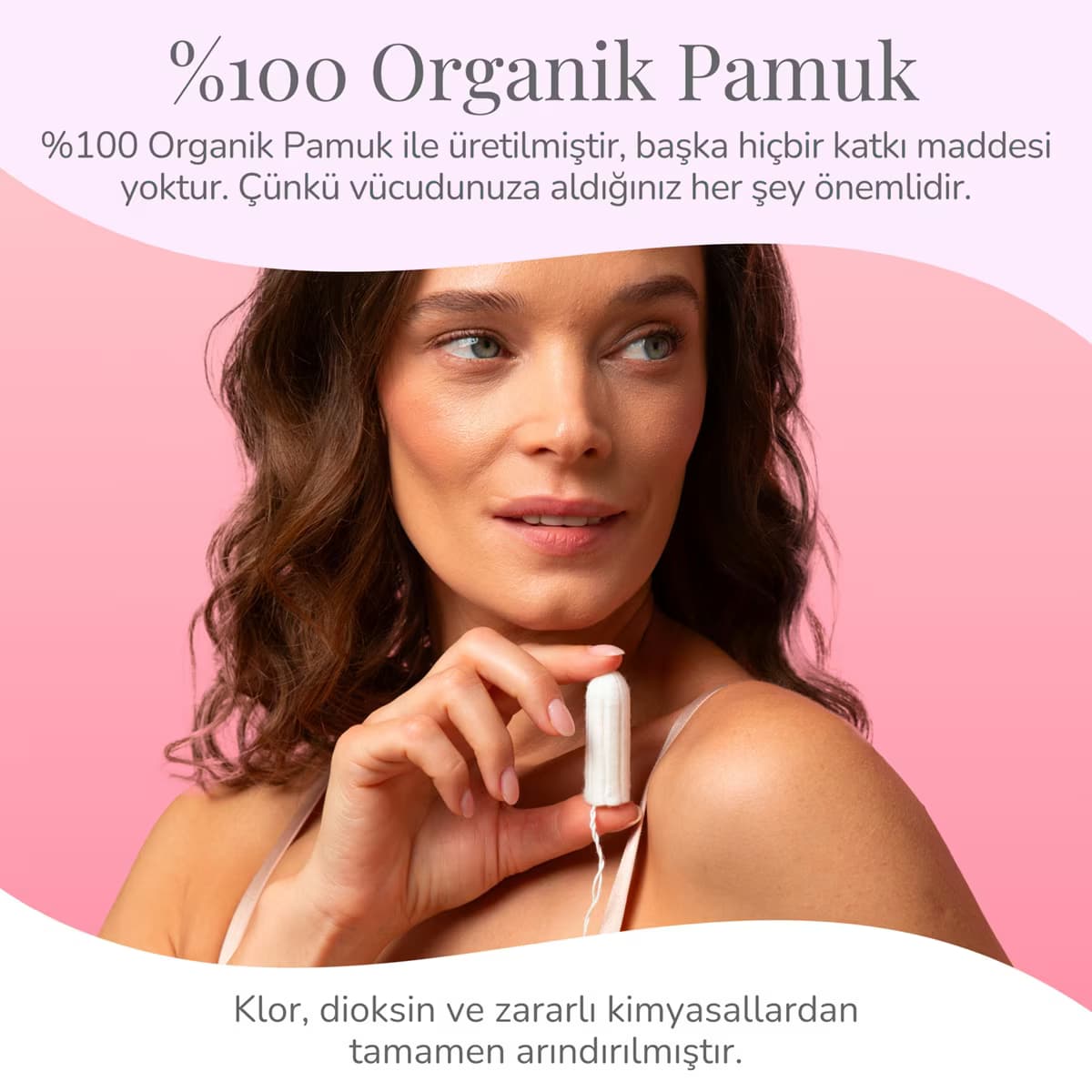 Enroush Organik Tampon Normal 16'lı 3