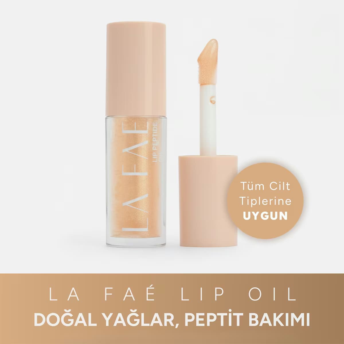 La Faé  Lip Peptide Oil Golden Nude