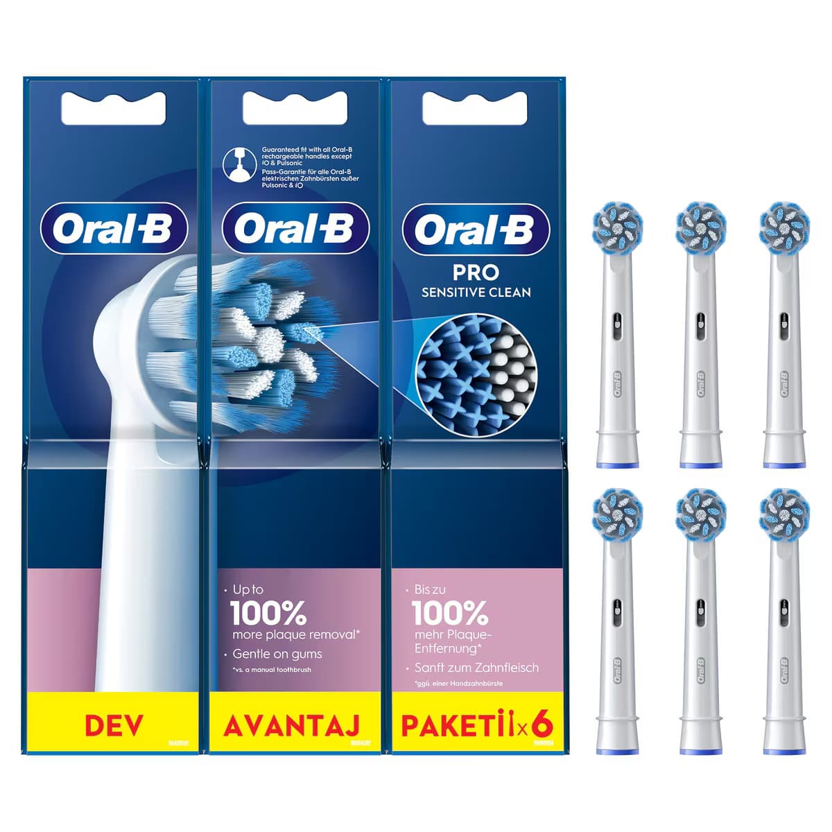 Oral-B Sensıtıve Yedek Başlık 6'lı