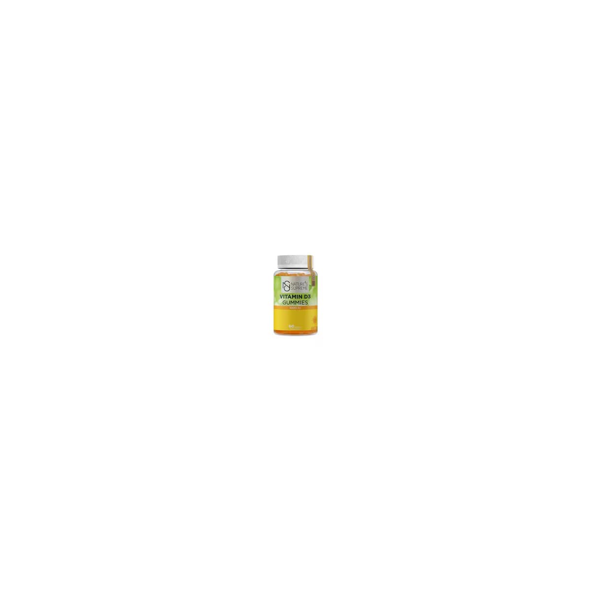 Natures Supreme Vitamin D3 Portakal 60'lı 2