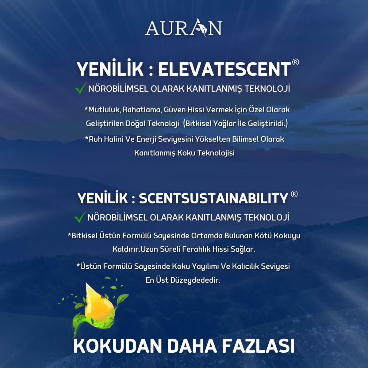 Auran Uçucu Koku Yağı Okyanus 10 ml 3