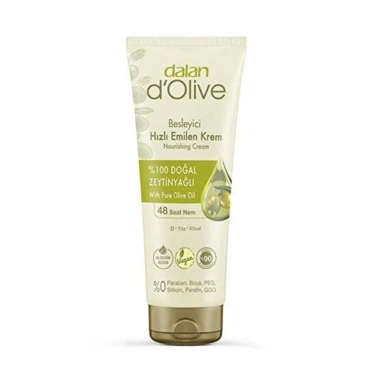 Dalan Besleyici Hızlı Emilen Krem 250 ml 2