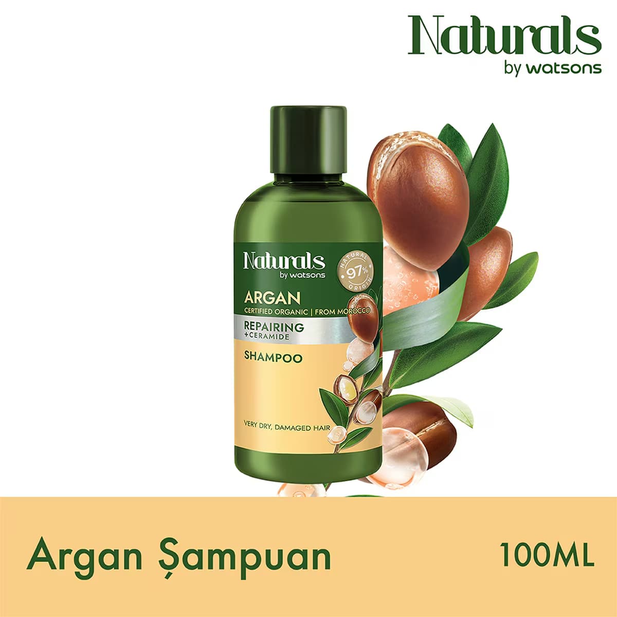 Naturals By Watsons Argan Şampuan 100 ml 4
