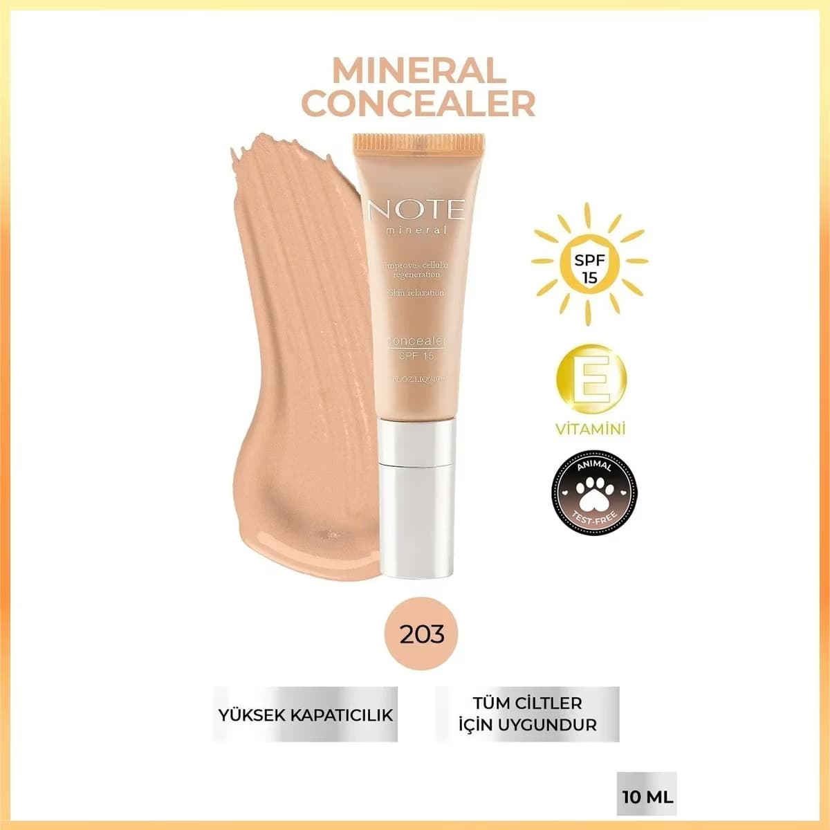 Note Mineral Göz Altı Kapatıcısı 203 2
