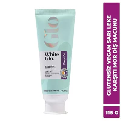 White Glo Mor Diş Macunu 115 g