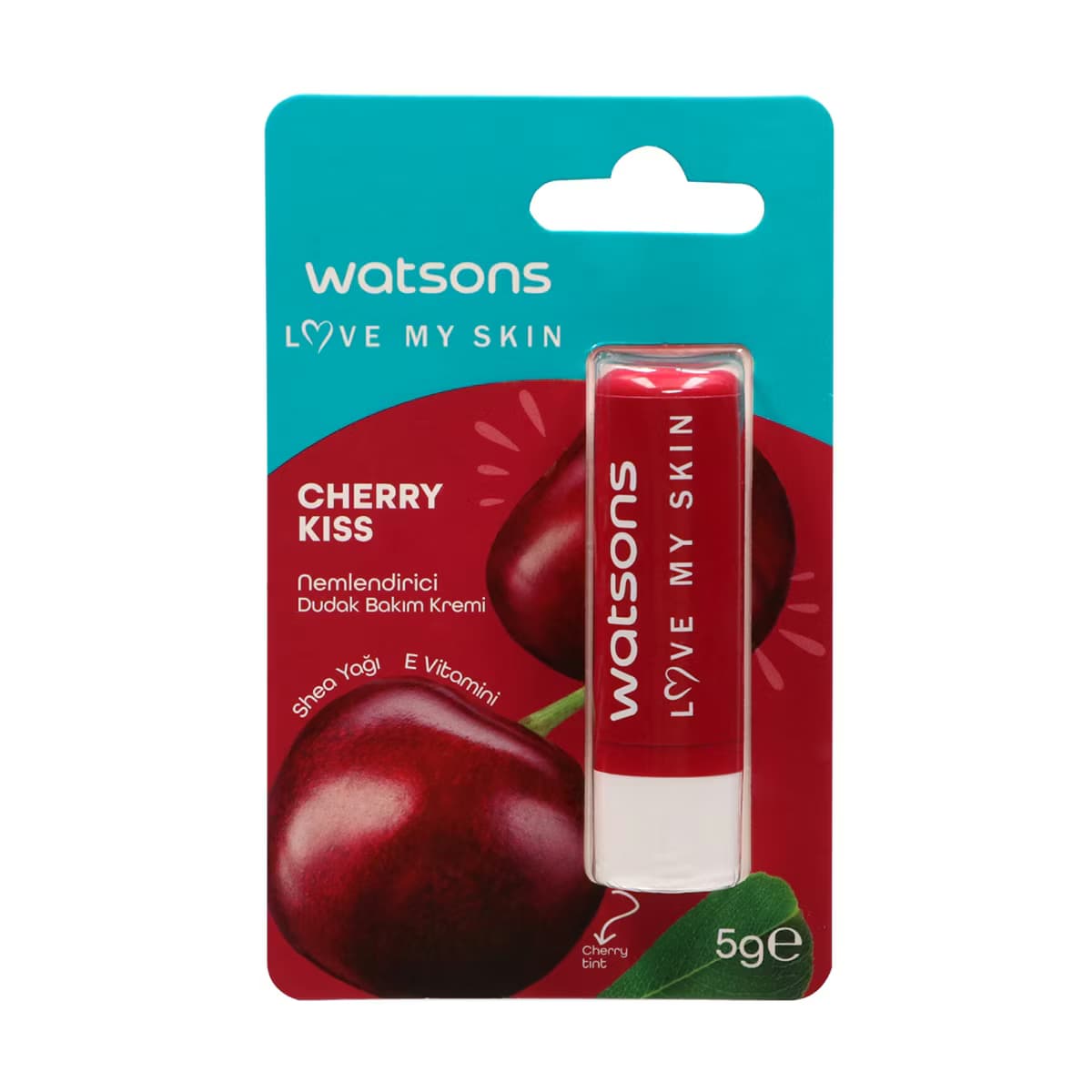 Watsons Dudak Bakım Kremi Cherry Kiss 5 g 2