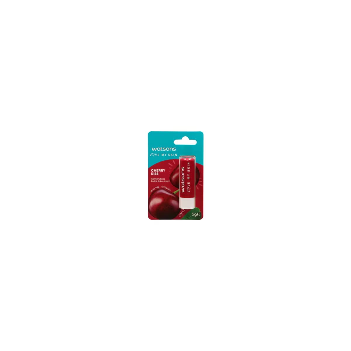 Watsons Dudak Bakım Kremi Cherry Kiss 5 g 4