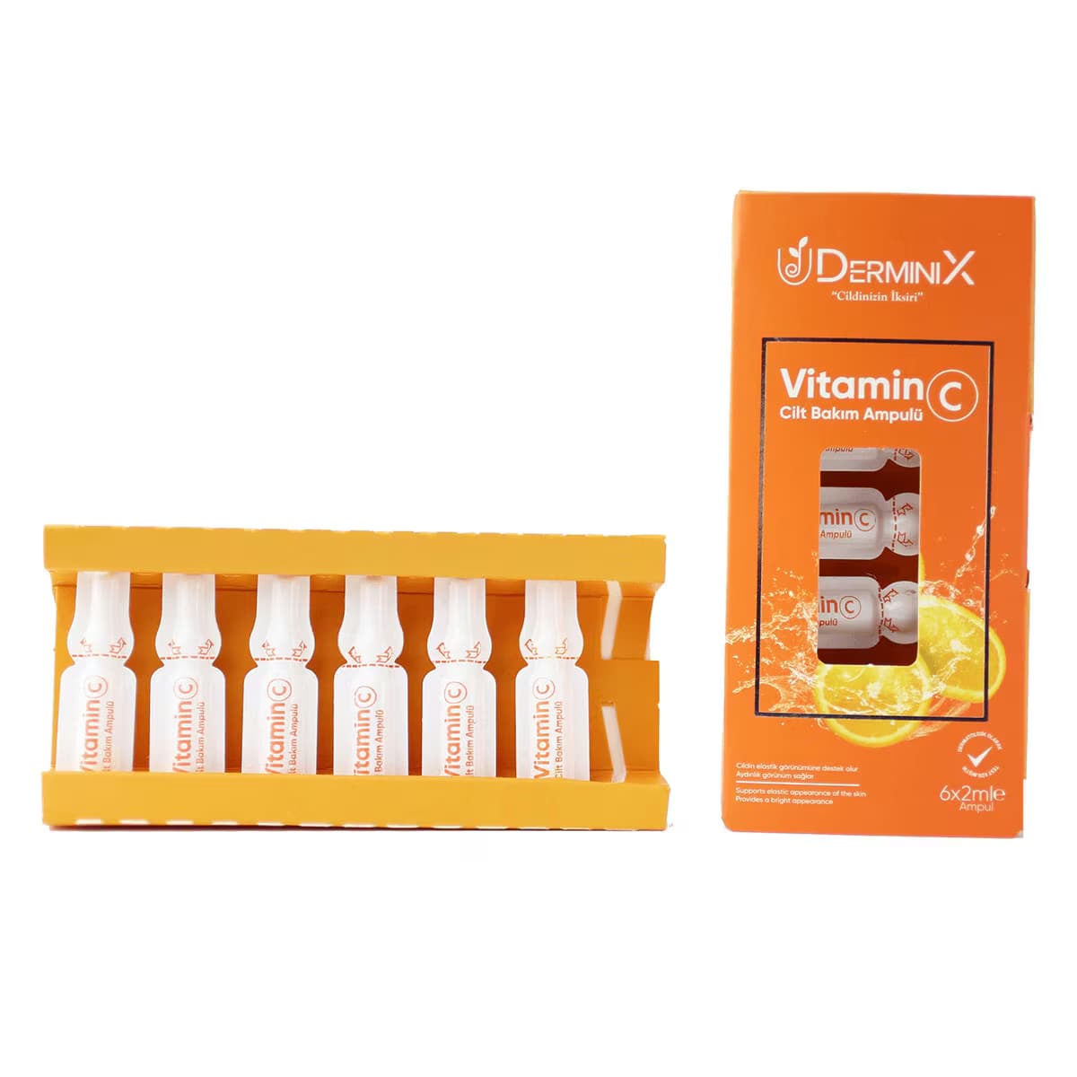 Derminix Cilt Bakım Ampulü Vitamin C 6 Adet 4