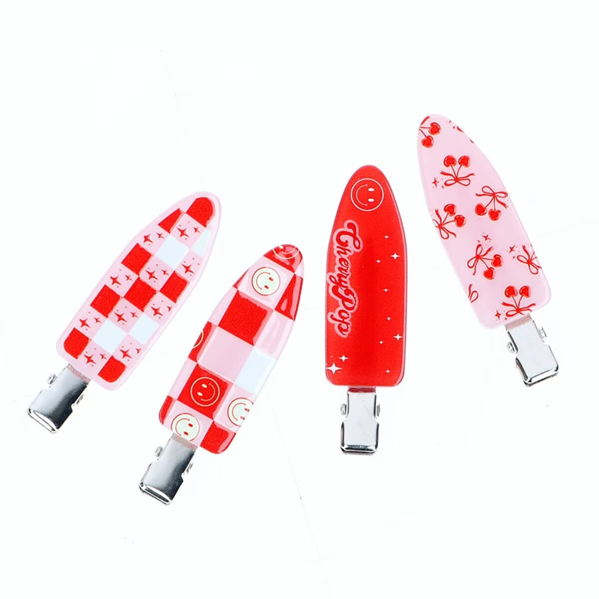 Miine Cherry Pop Saç Tokası Seti 4'lü 4