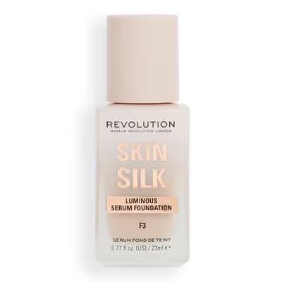 Revolution Skin Silk Serum Fondöten F3